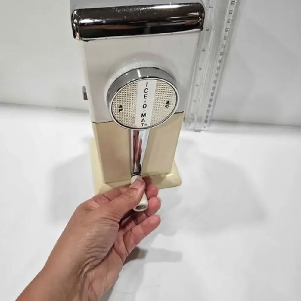 Vintage ICE-O-MAT ice crusher